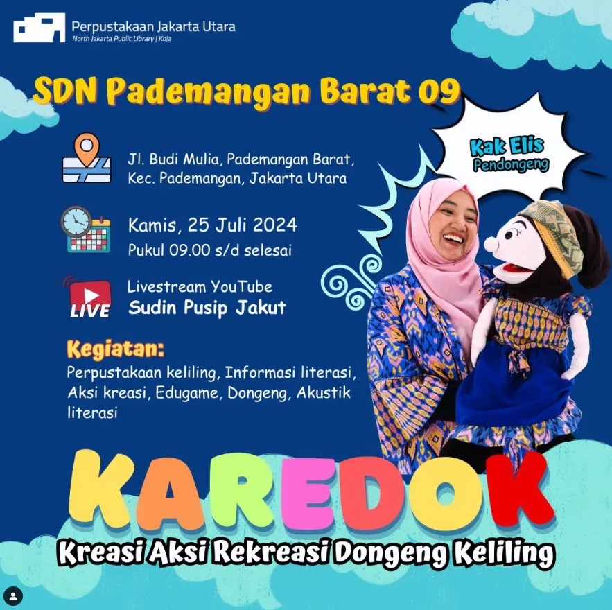 KAREDOK (Kreasi Aksi Rekreasi Dongeng Keliling)