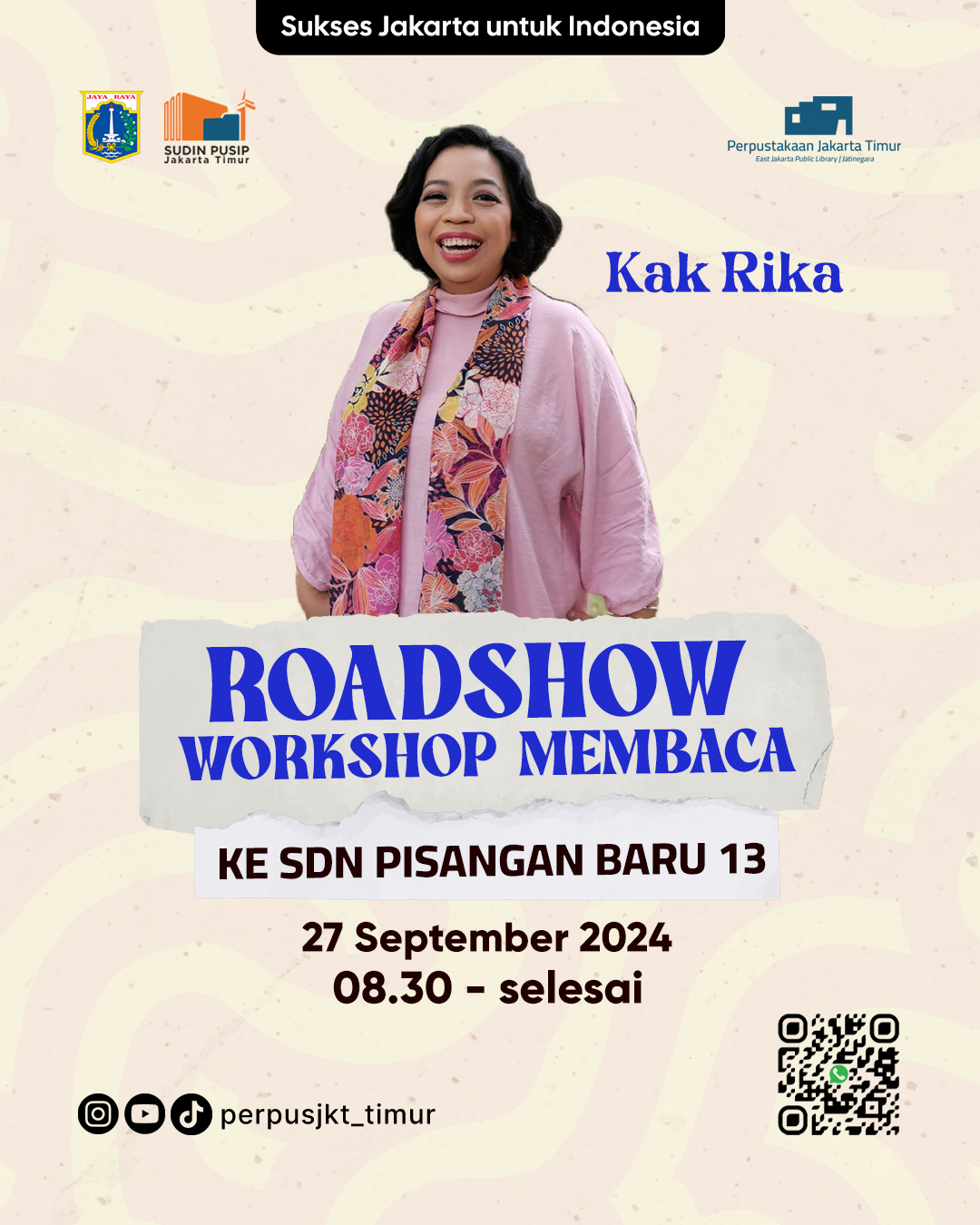 Roadshow Workshop Membaca Di SDN Pisangan Baru 13