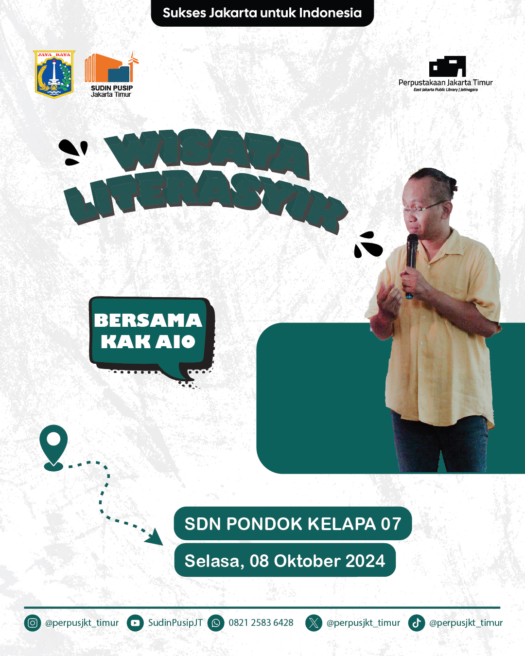 Wisata LiterAsyik Bersama SDN Pondok Kelapa 07