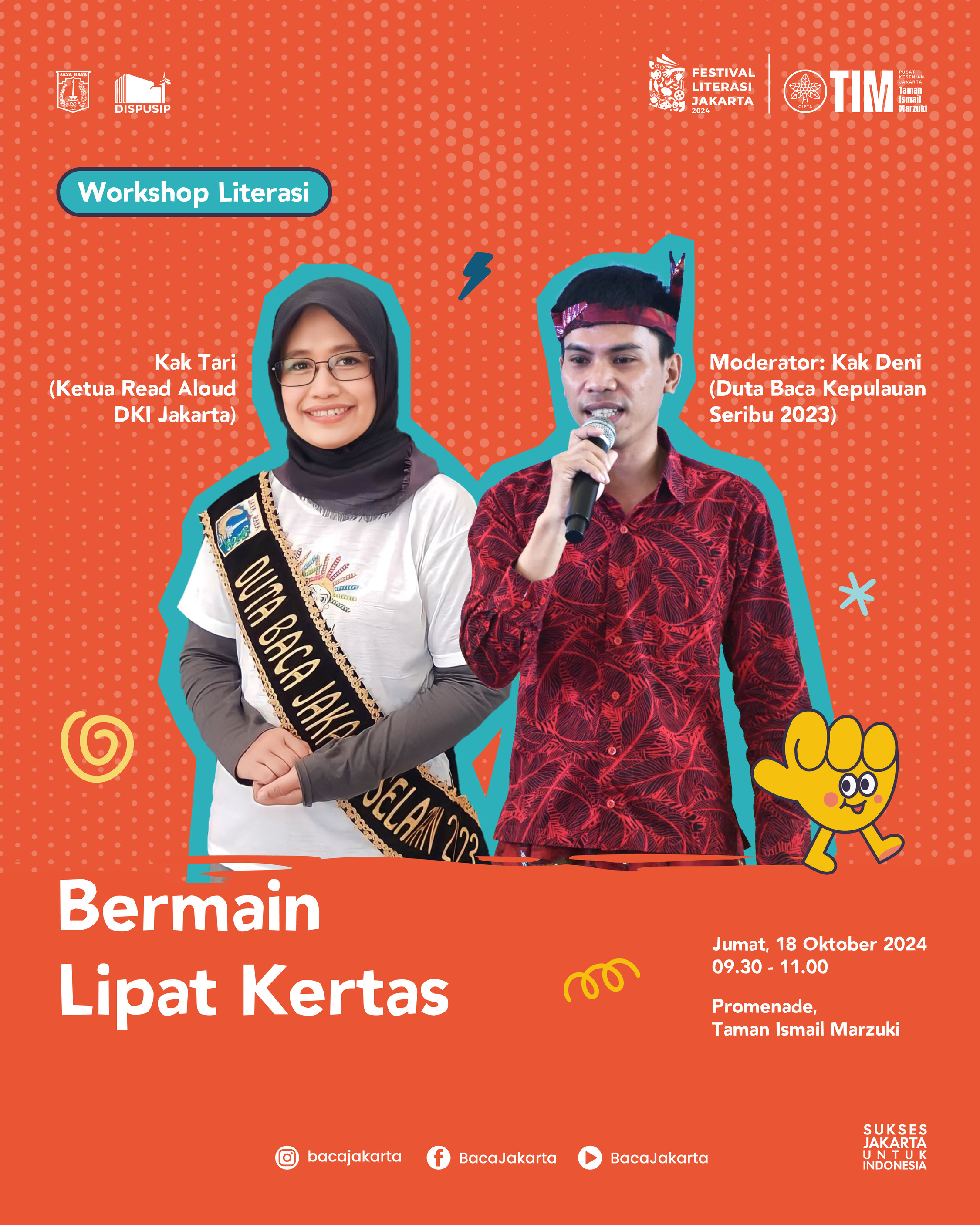 WORKSHOP LITERASI  Bermain Lipat Kertas