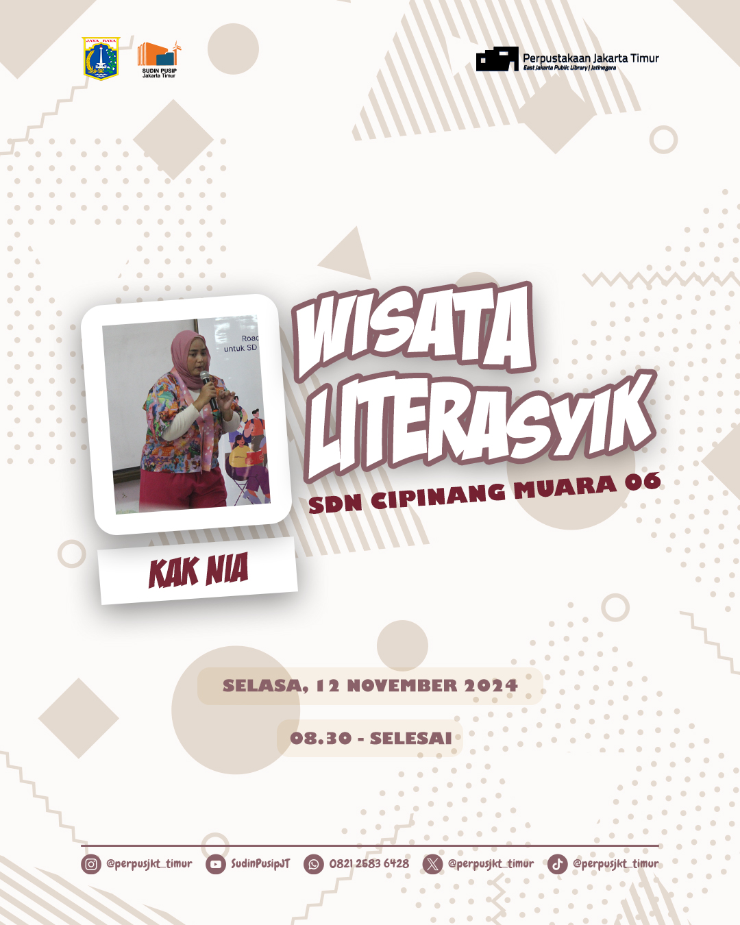 Wisata LiterAsyik Ke SDN Cipinang Muara 06