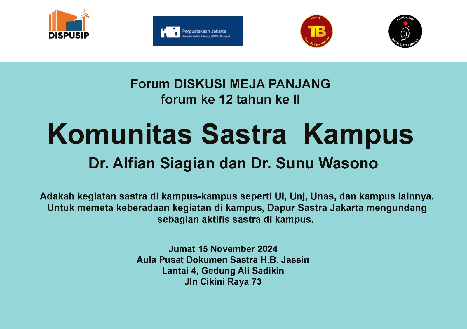 Forum Diskusi Meja Panjang