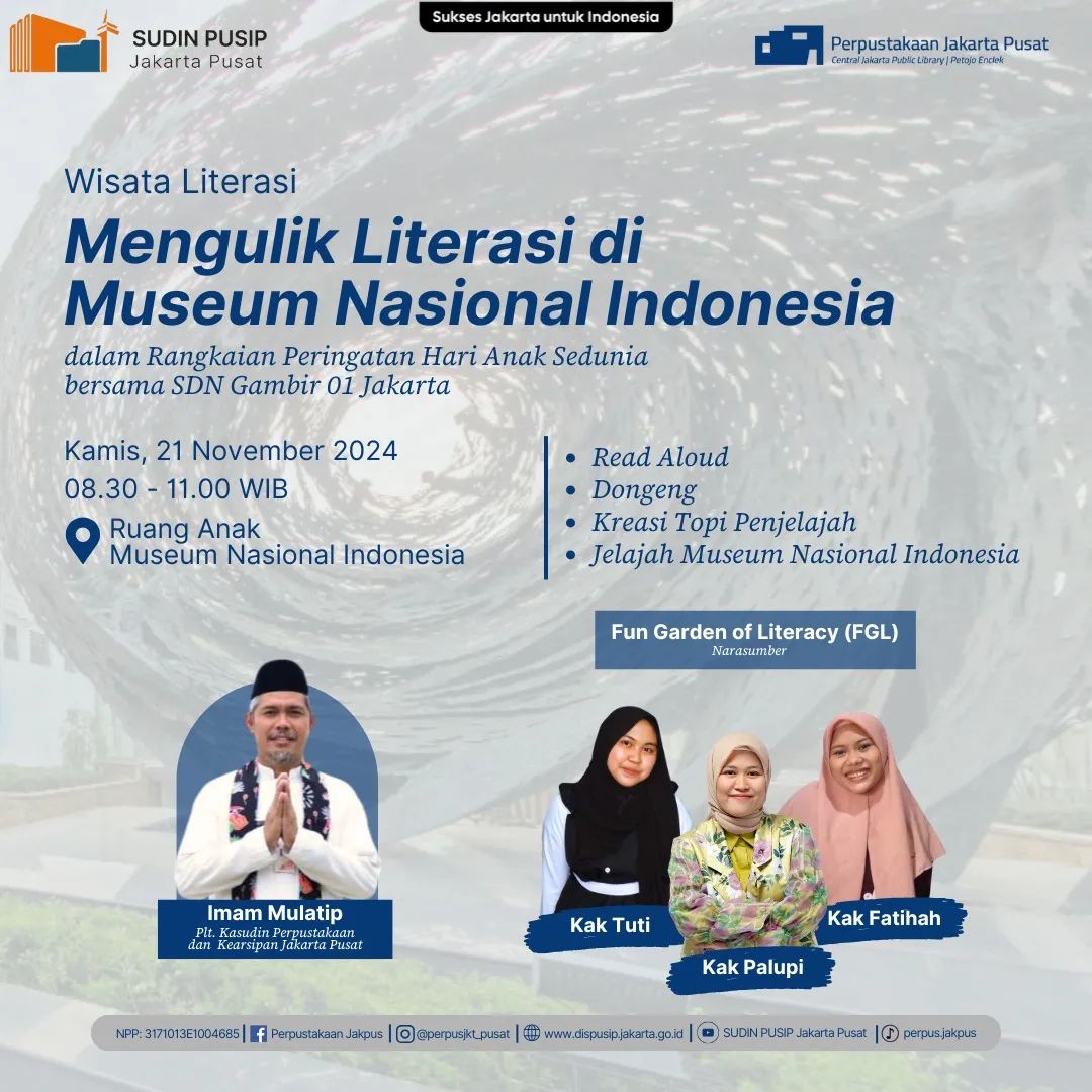 Ketupat Betawi Bersama SDN Gambir 01 Di Museum Nasional
