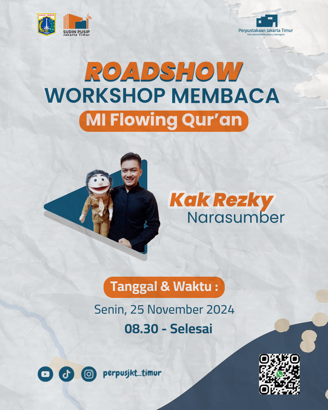 Roadshow Workshop Membaca Di Mi Flowing Quran