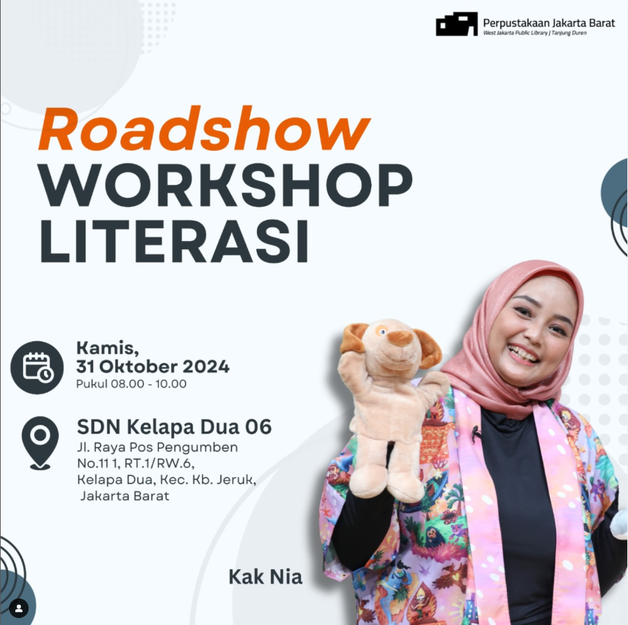Roadshow Workshop Literasi Di SDN Kelapa Dua 06