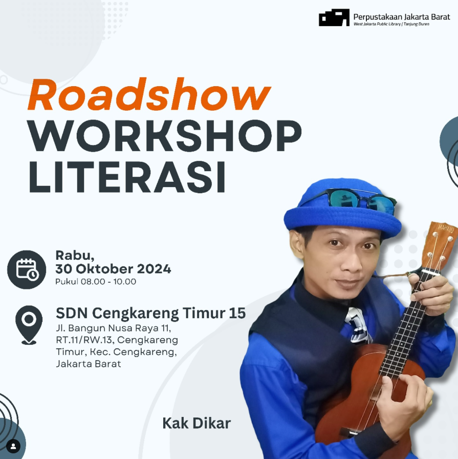 Roadshow Workshop Literasi Di SDN Cengkareng Timur 15