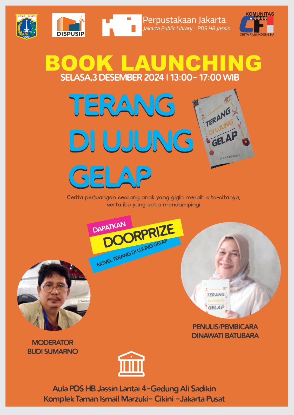 Book Launching Terang Di Ujung Gelap