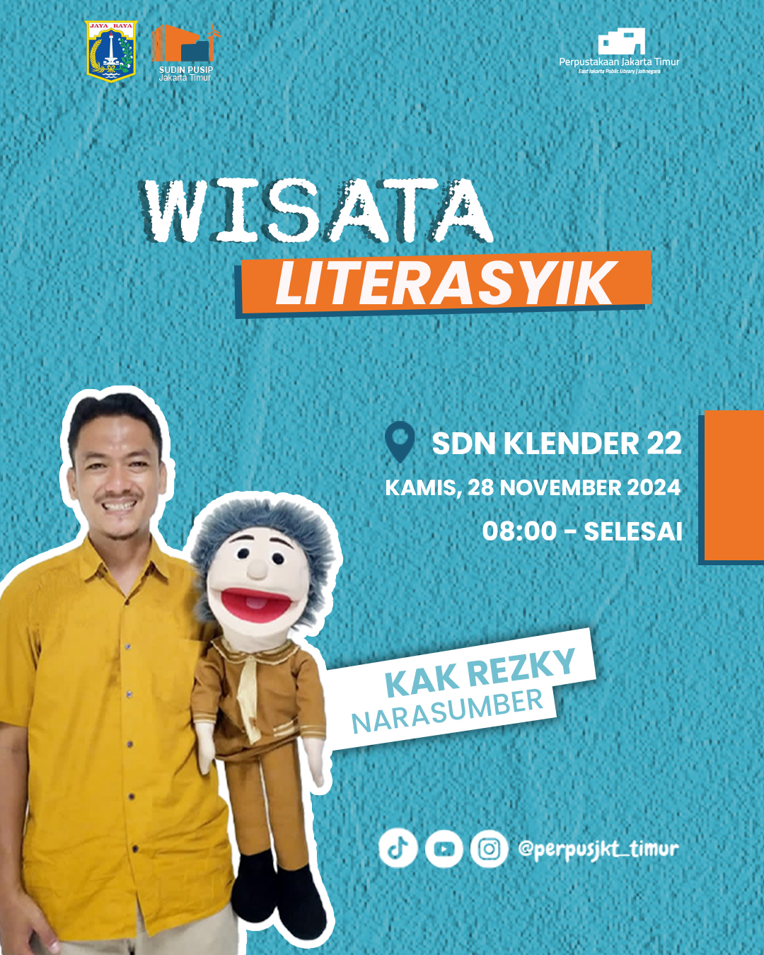 Wisata LiterAsyik Ke SDN Klender 22