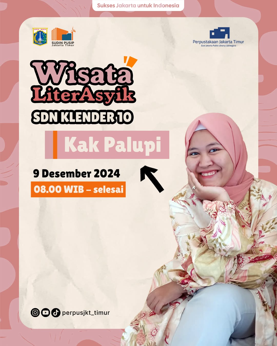 Wisata LiterAsyik Ke SDN Klender 10