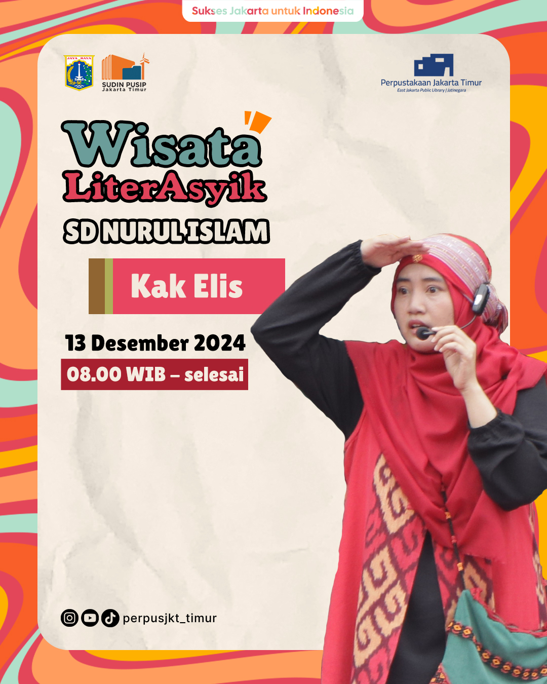 Wisata LiterAsyik Ke SD Nurul Islam