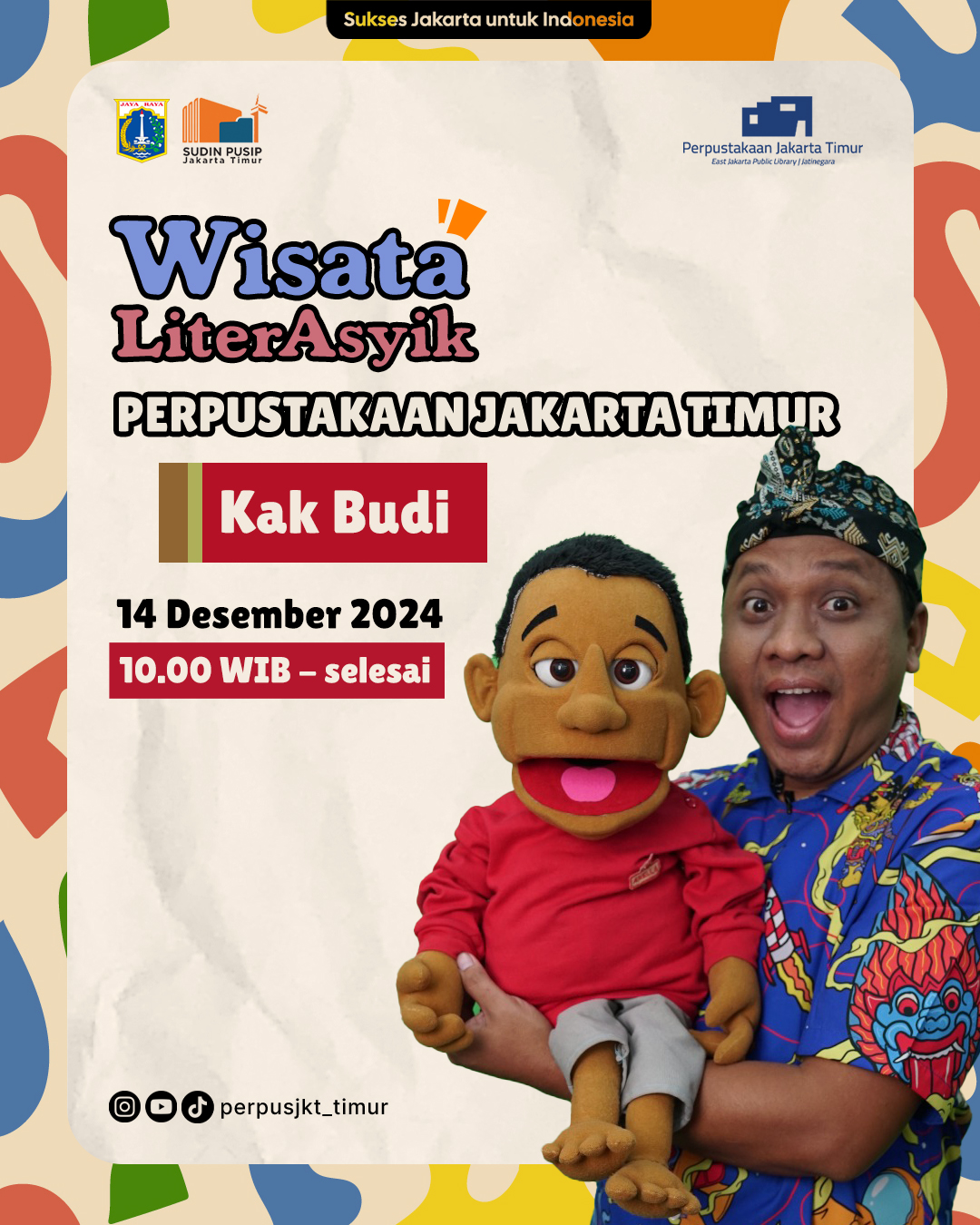 Wisata LiterAsyik Di Perpustakaan Jakarta Timur