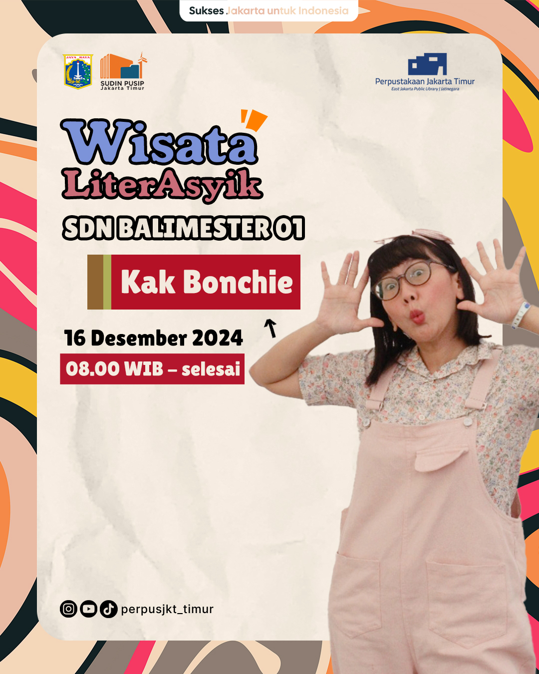 Wisata LiterAsyik Ke SDN Balimester 01