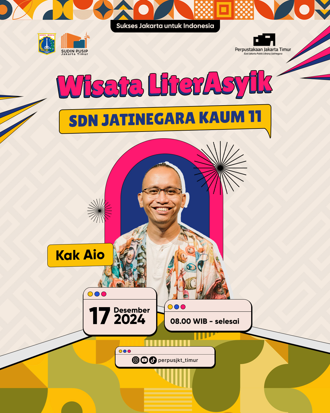 Wisata LiterAsyik Ke SDN Jatinegara Kaum 11