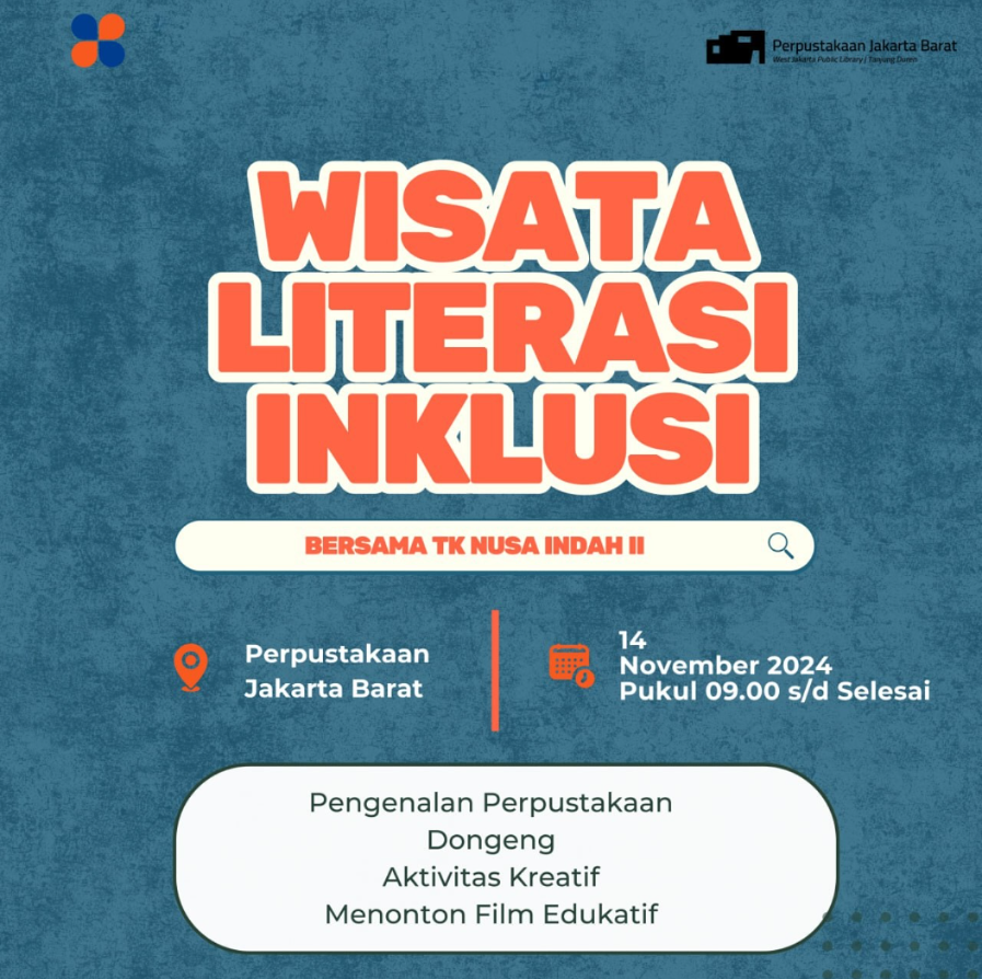 Wisata Literasi Inklusi Bersama TK Nusa Indah II