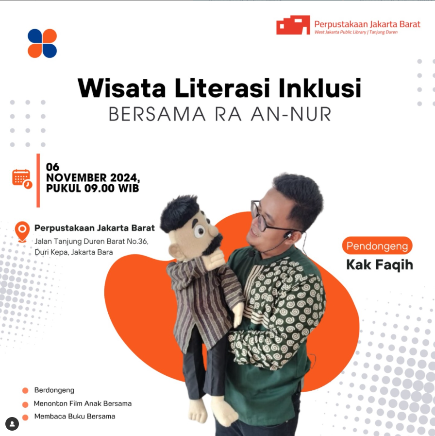 Wisata Literasi Inklusi Bersama RA AN-Nur