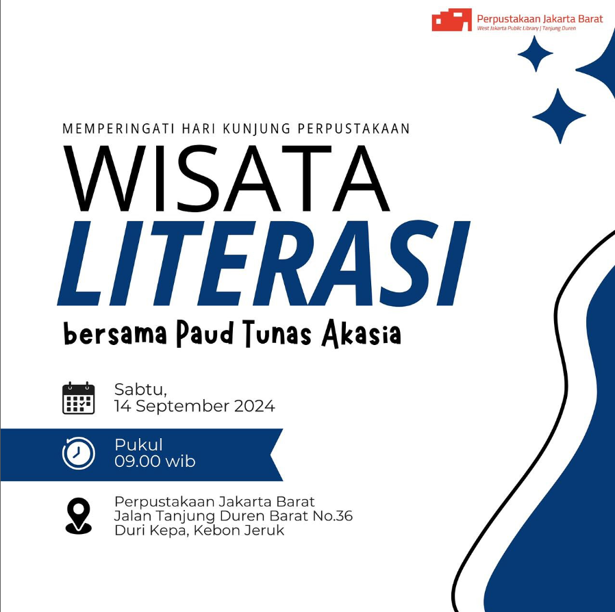 Wisata Literasi Bersama Paud Tunas Akasia
