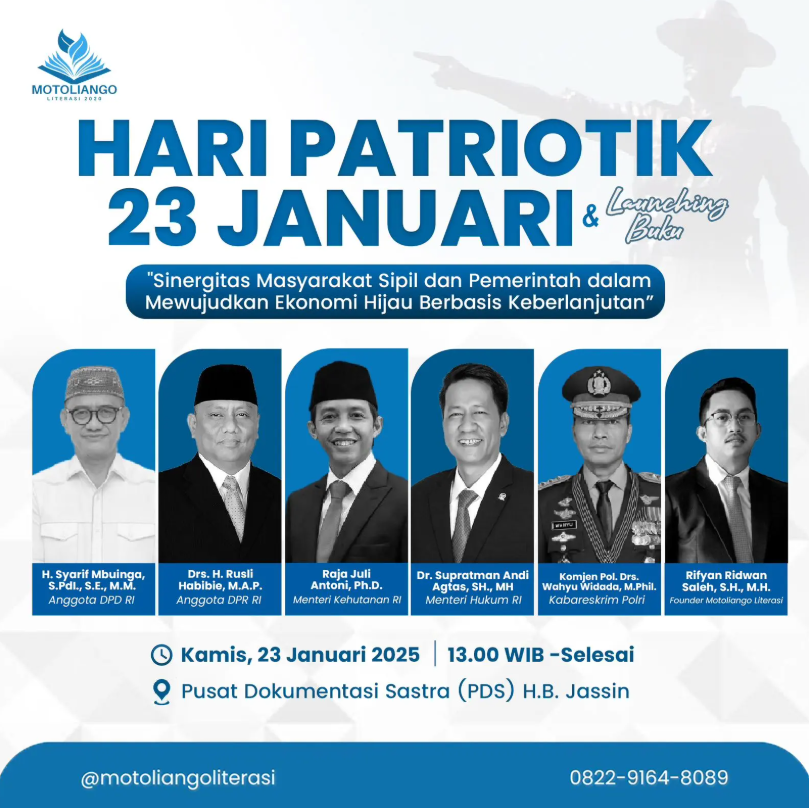 Hari Patriotik 23 Januari Dan Launching Buku