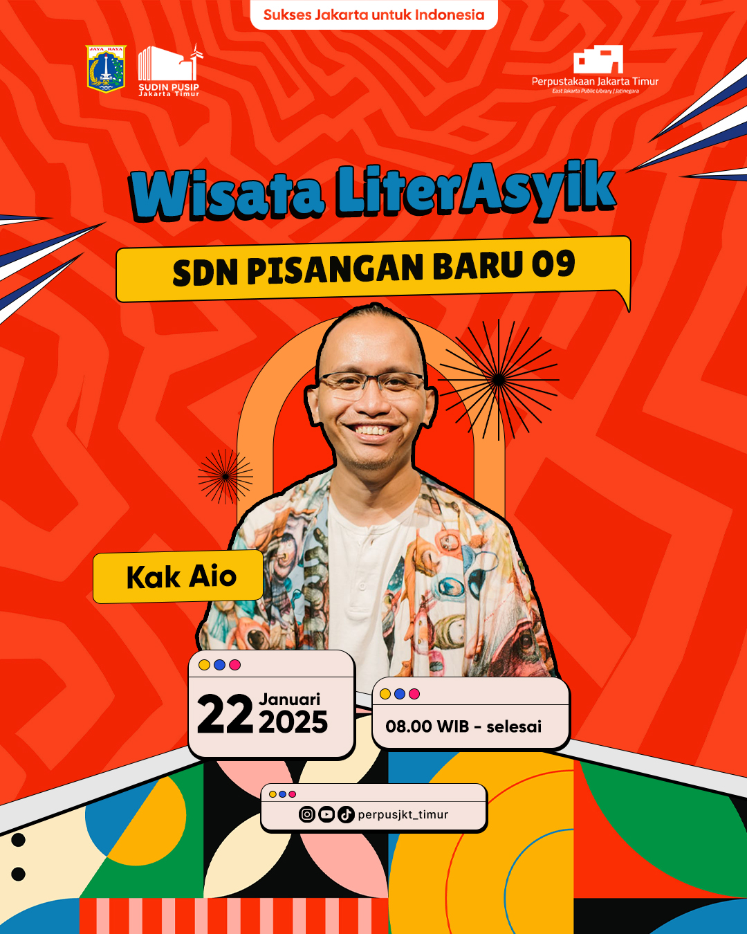 Wisata LiterAsyik Ke SDN Pisangan Baru 09