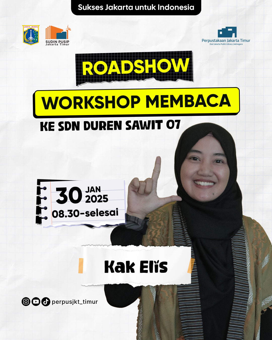 Roadshow Workshop Membaca Ke SDN Duren Sawit 07