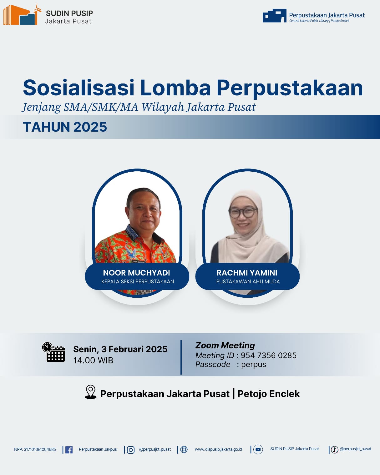 Sosialisasi Lomba Perpustakaan