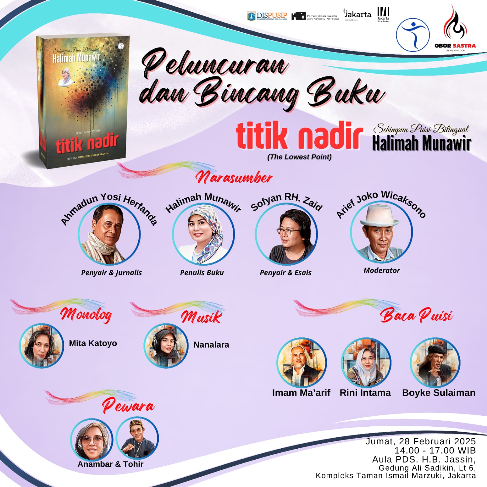 Peluncuran Dan Bincang Buku Titik Nadir