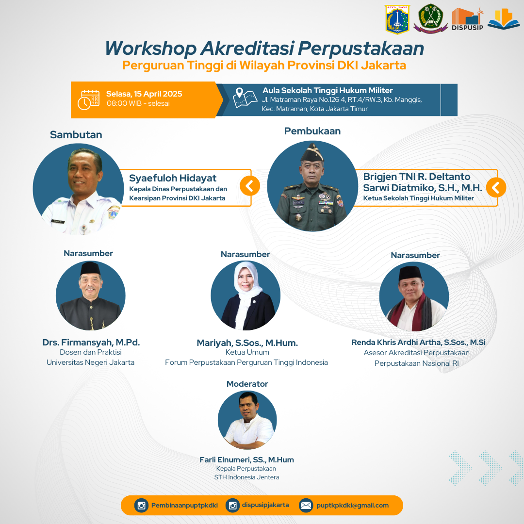 Workshop Perpustakaan Perguruan Tinggi DKI Jakarta Tahun 2025