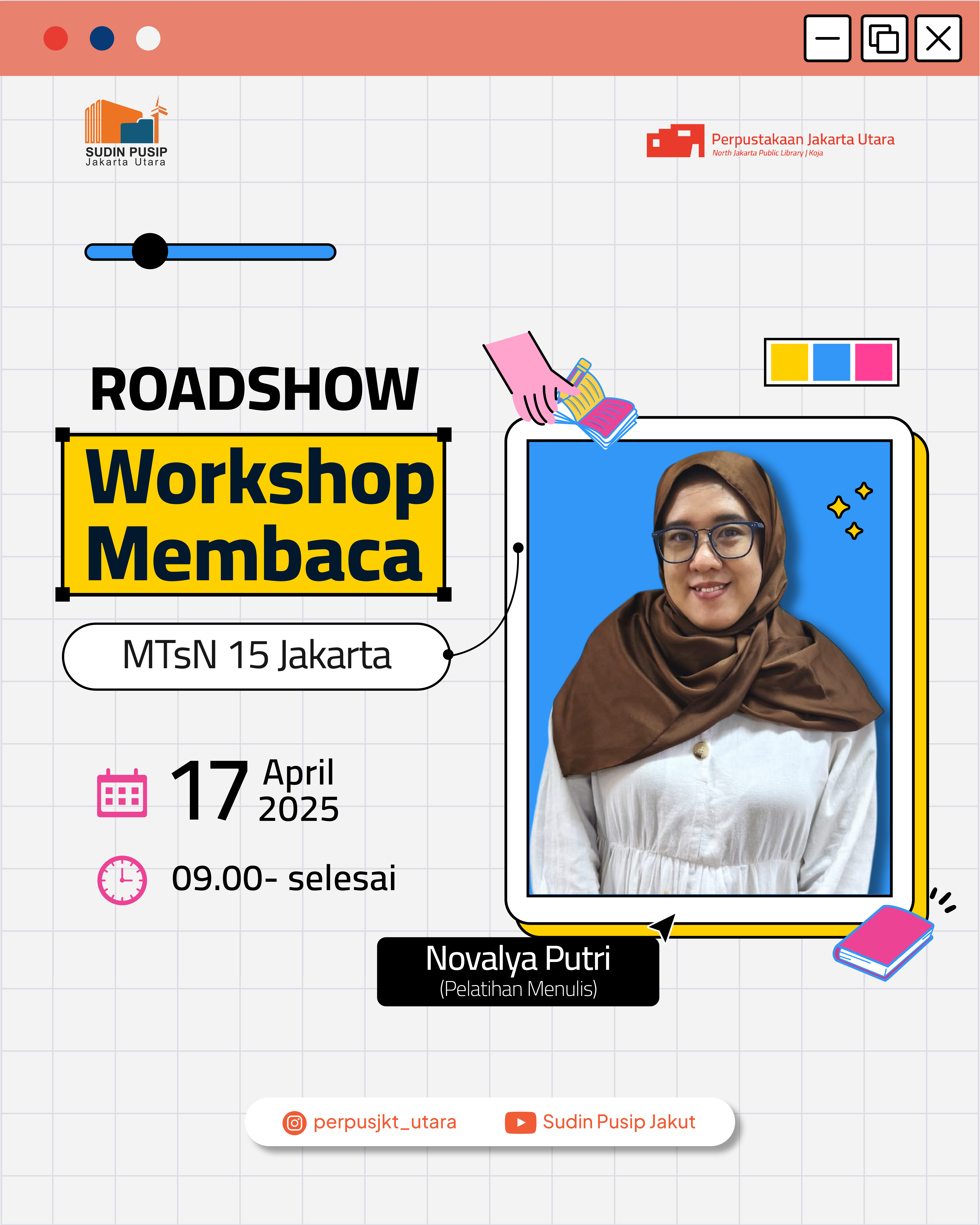 Roadshow Workshop Pembudayaan Minat Baca Dan Literasi
