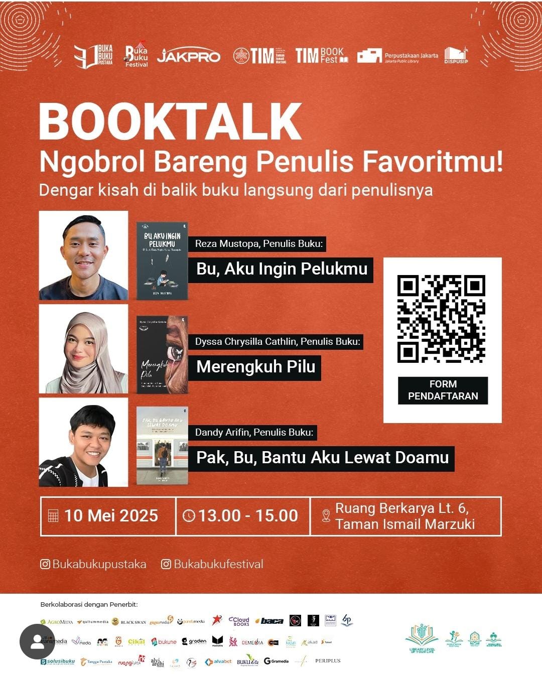 Booktalks : Ngobrol Bareng Penulis Favoritmu!