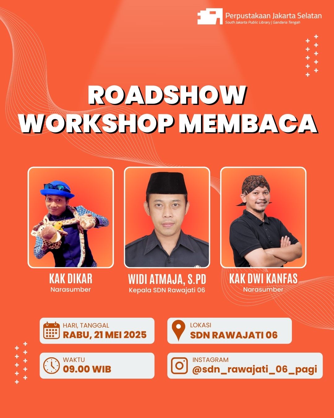 Roadshow Workshop Membaca Di SDN Rawajati 06
