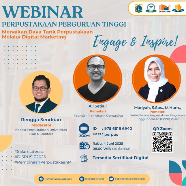 Webinar Pembinaan Perpustakaan Perguruan Tinggi