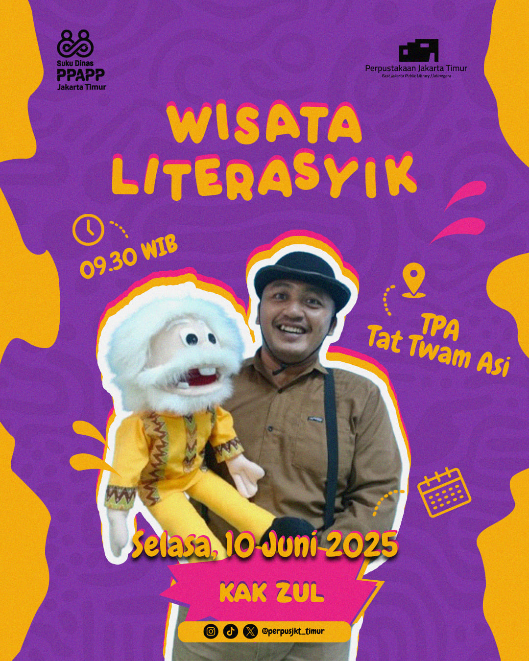 Wisata LiterAsyik Ke TPA Tat Twam Asi