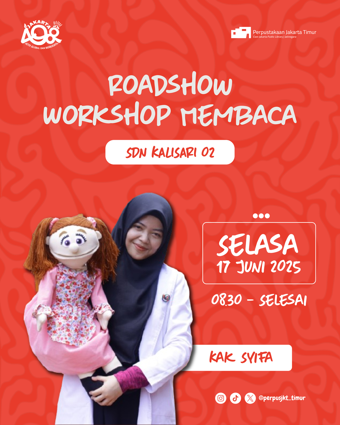 Roadshow Workshop Membaca Ke SDN Kalisari 02