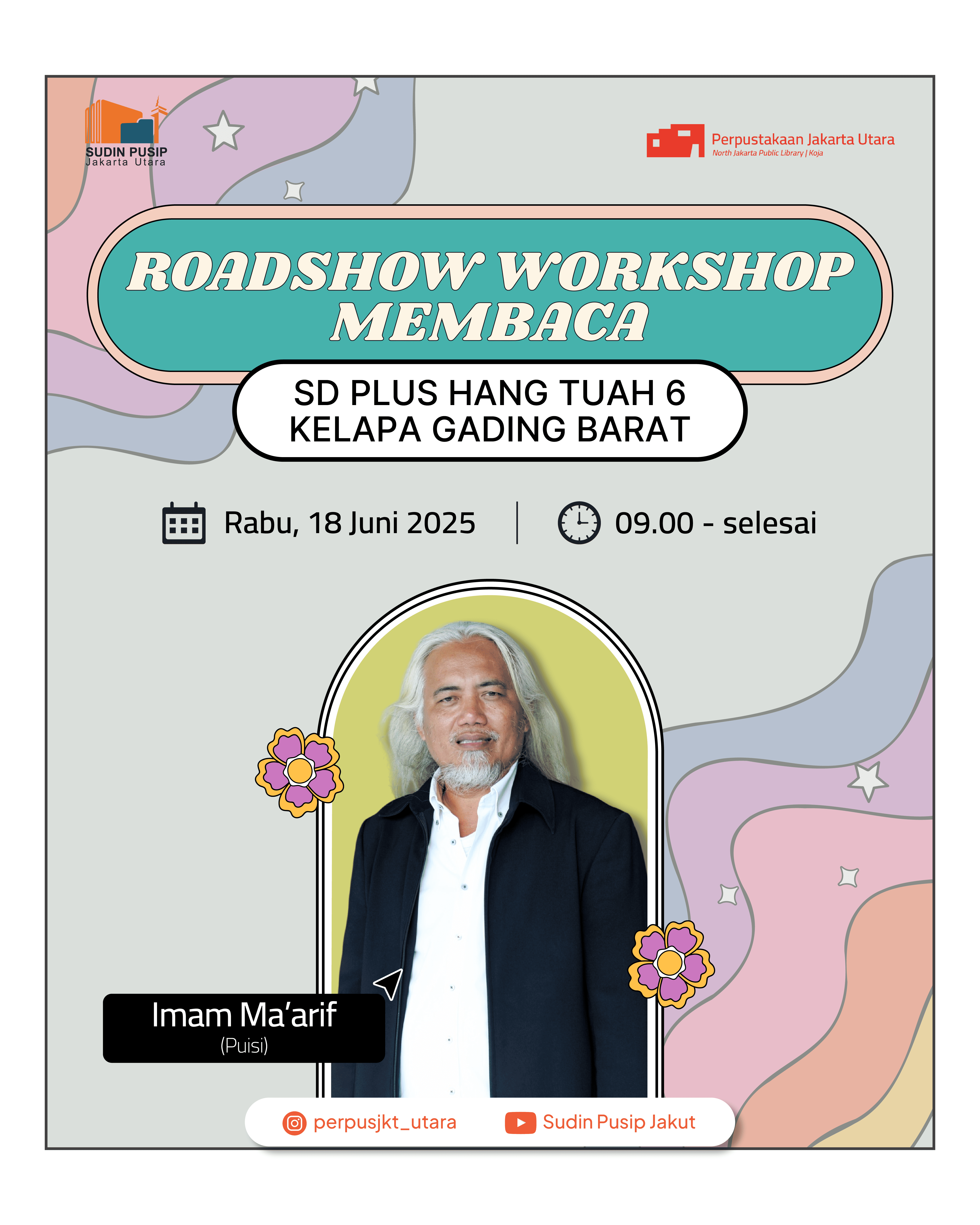 Roadshow Workshop Pembudayaan Minat Baca Dan Literasi