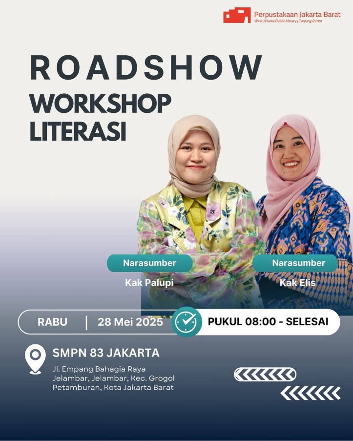 Roadshow Workshop Literasi SMPN 83 Jakarta