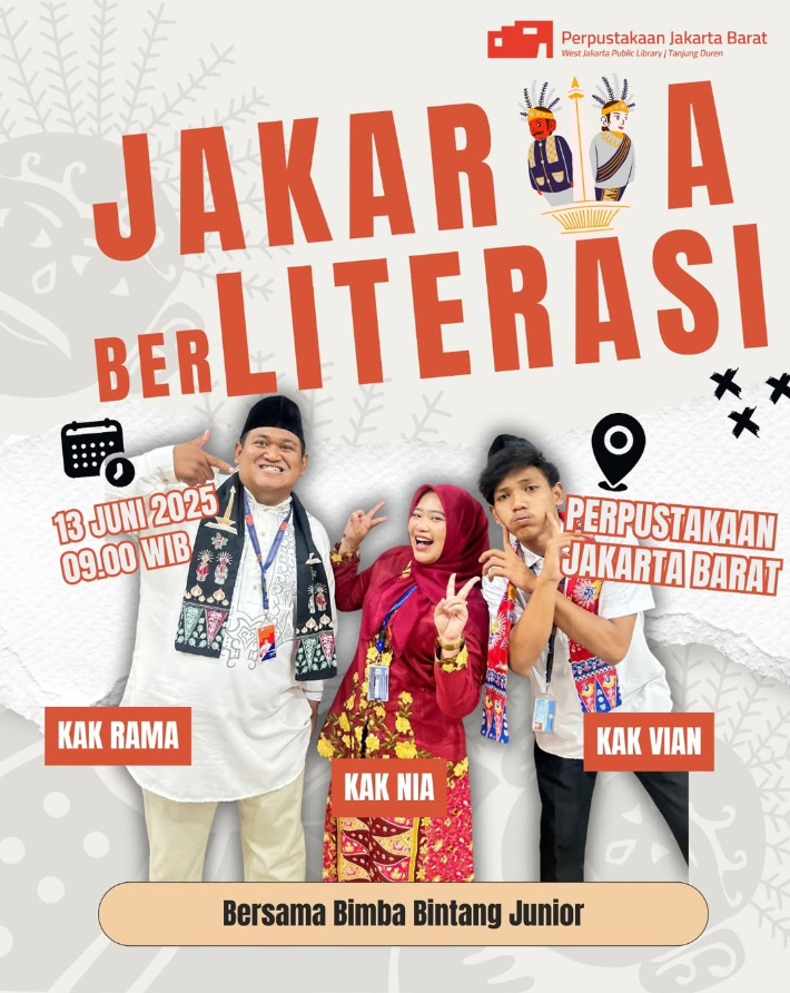 Jakarta Berliterasi Bersama Bimba Bintang Junior