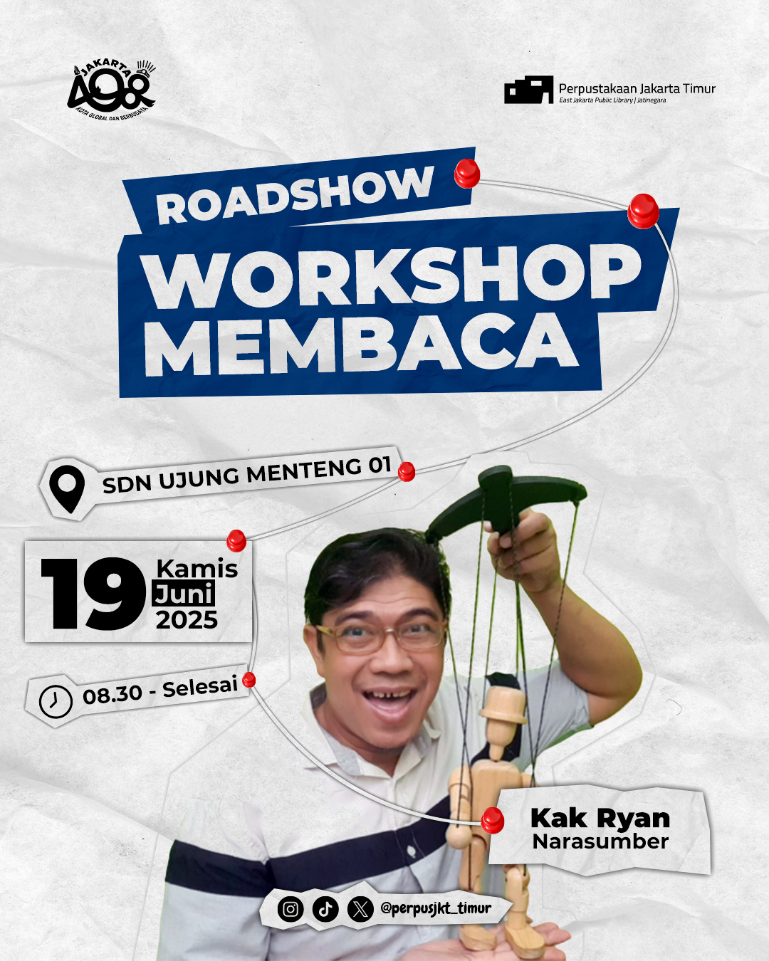 Roadshow Workshop Membaca Ke SDN Ujung Menteng 01