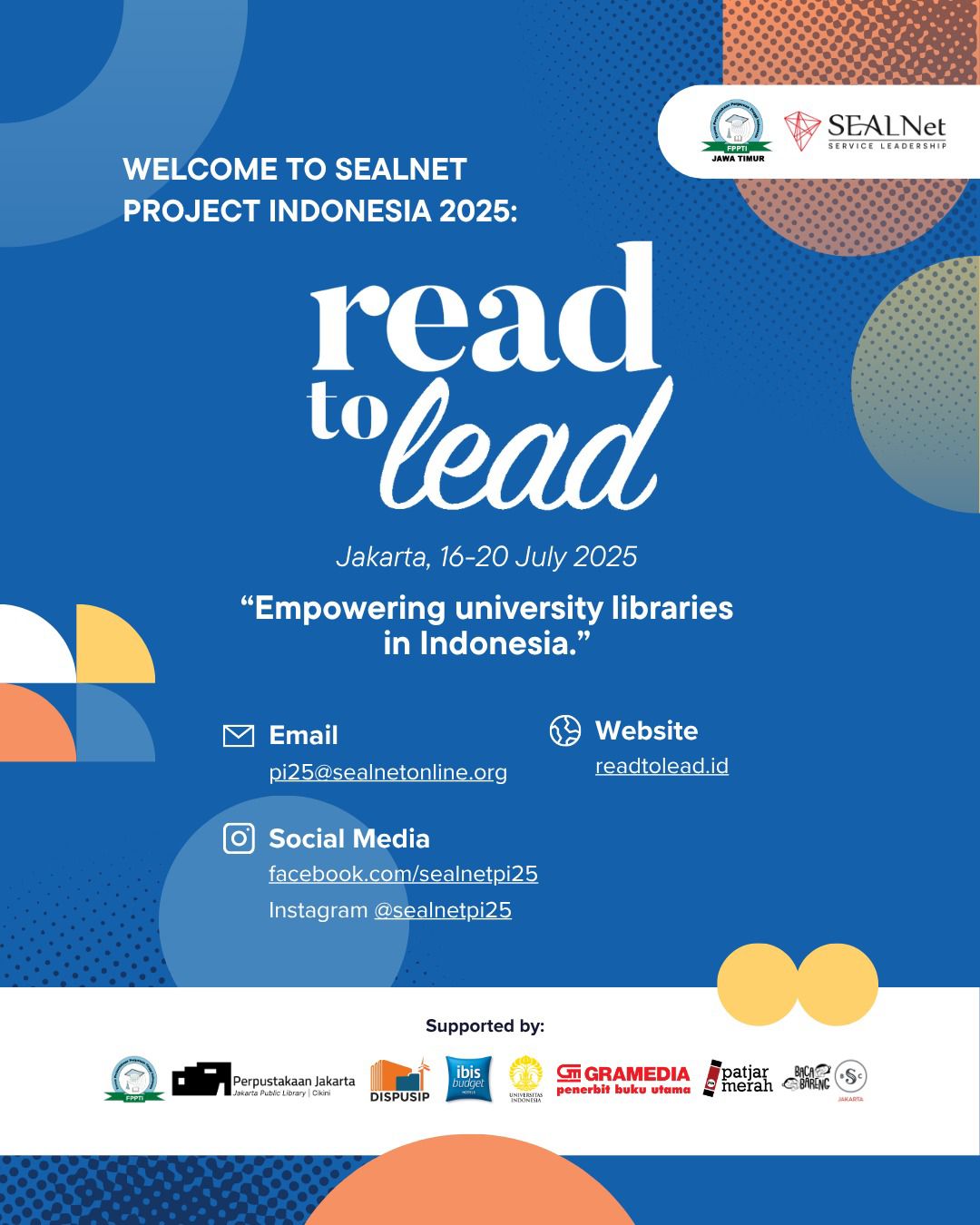 SEALNET Project Indonesia 2025: Read To Lead