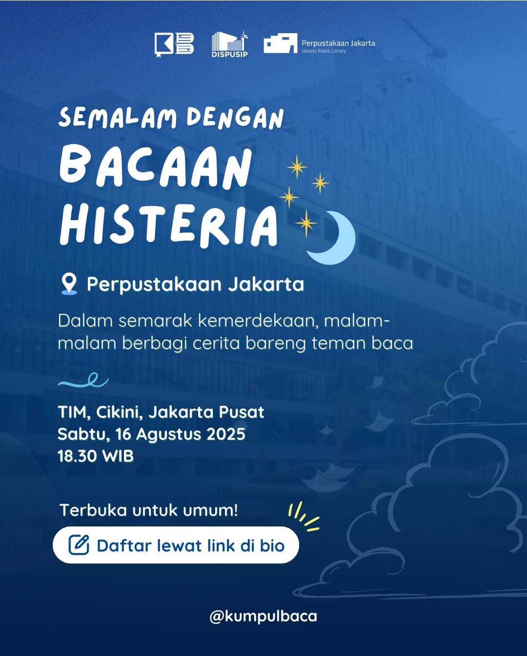 Semalam Dengan Bacaan Histeria