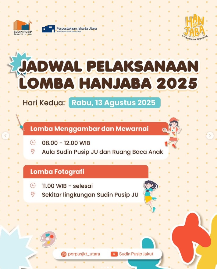 Hari Anak Jakarta Membaca Kota Administrasi Jakarta Utara