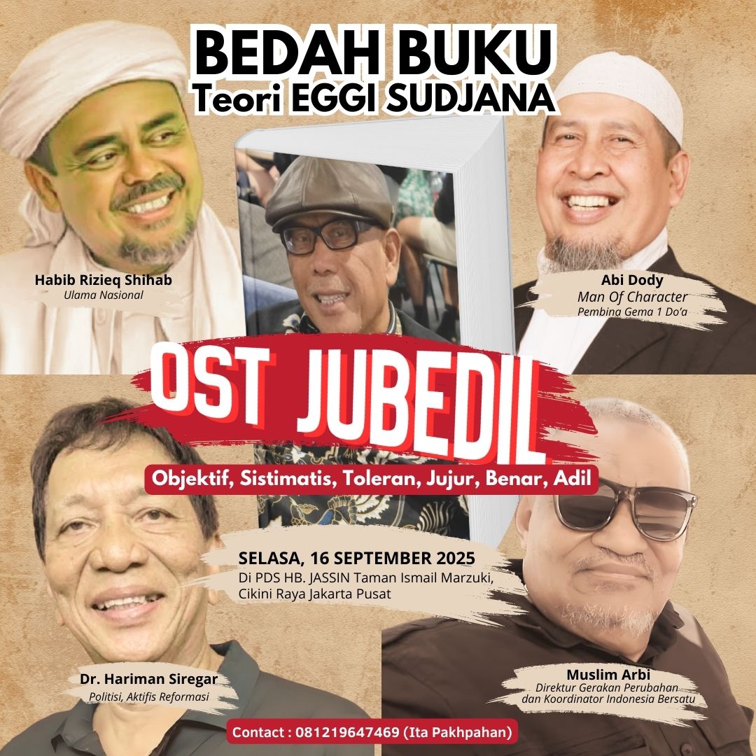 Bedah Buku Teori Eggi Sudjana