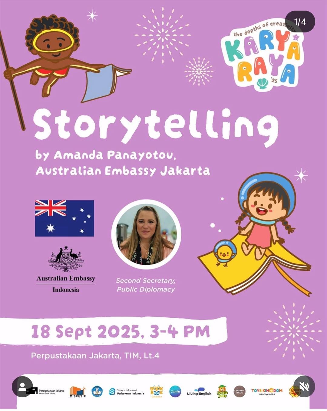 Storytelling By Australian Embassy