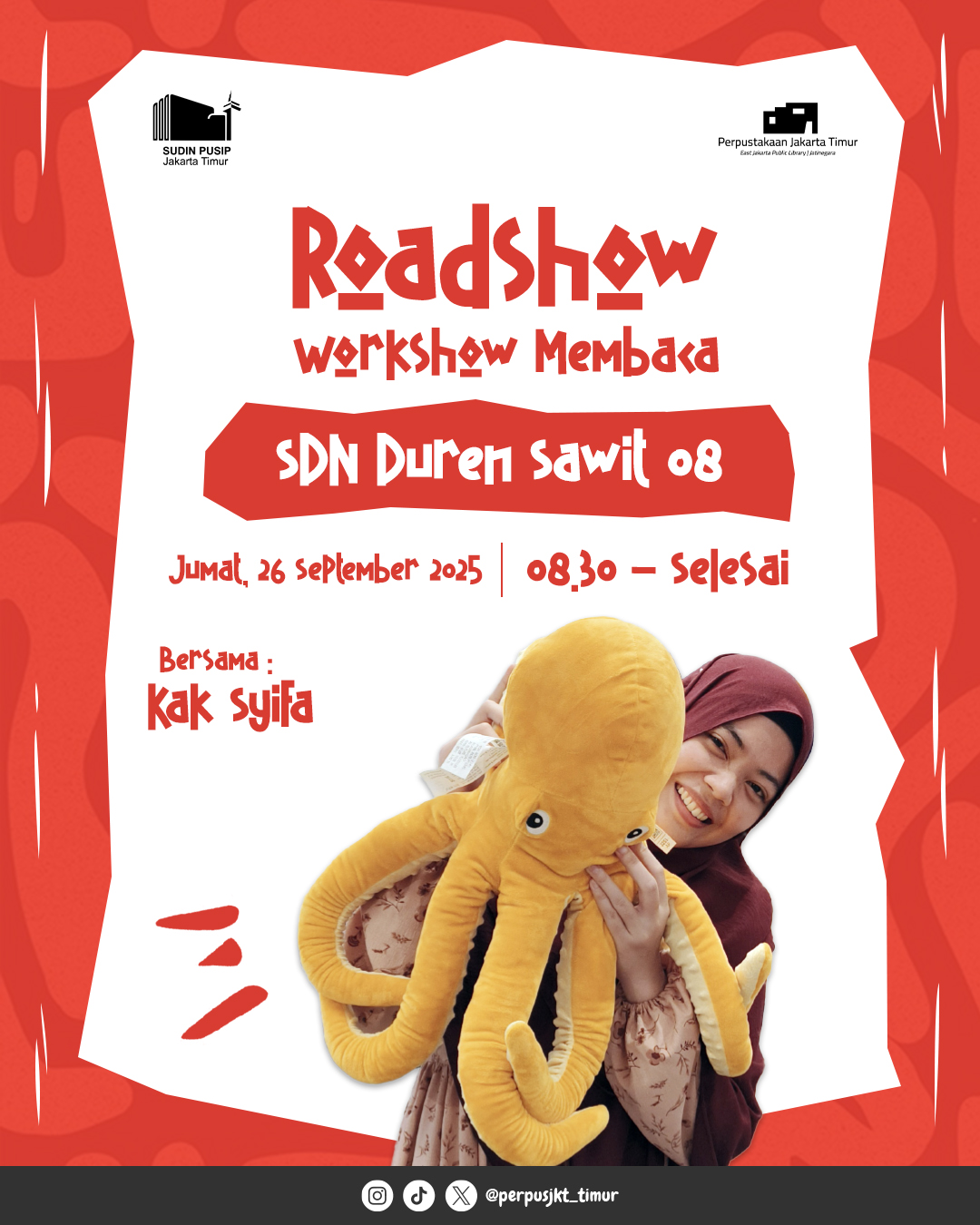 Roadshow Workshop Membaca Ke SDN Duren Sawit 08