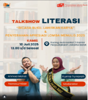 Takshow "Bicara Buku, Hasilkan Karya" &  Apresiasi Lomba Menulis