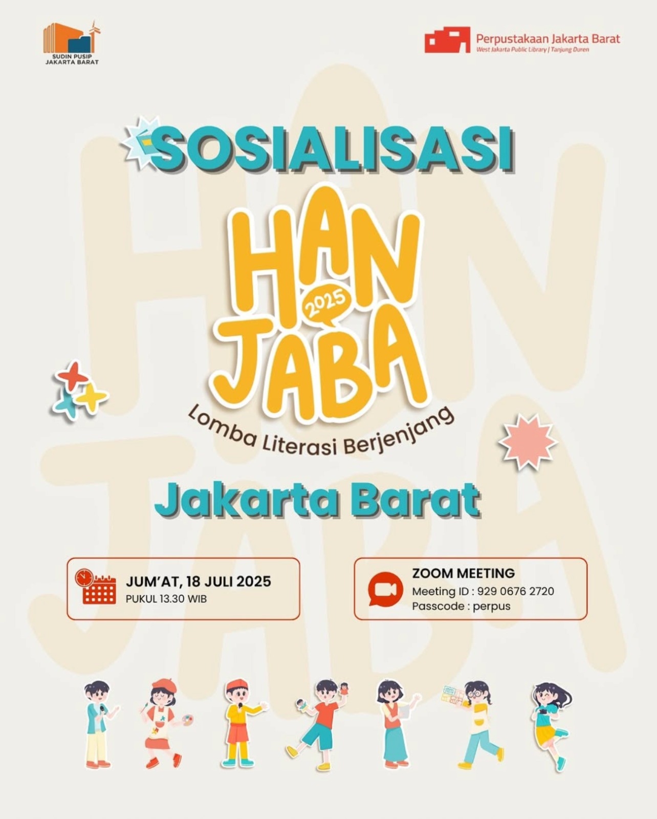 Sosialisasi HANJABA Tahun Anggaran 2025 (Jakarta Barat)