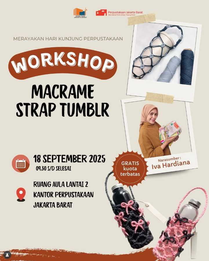 WORKSHOP MACRAME STRAP TUMBLR