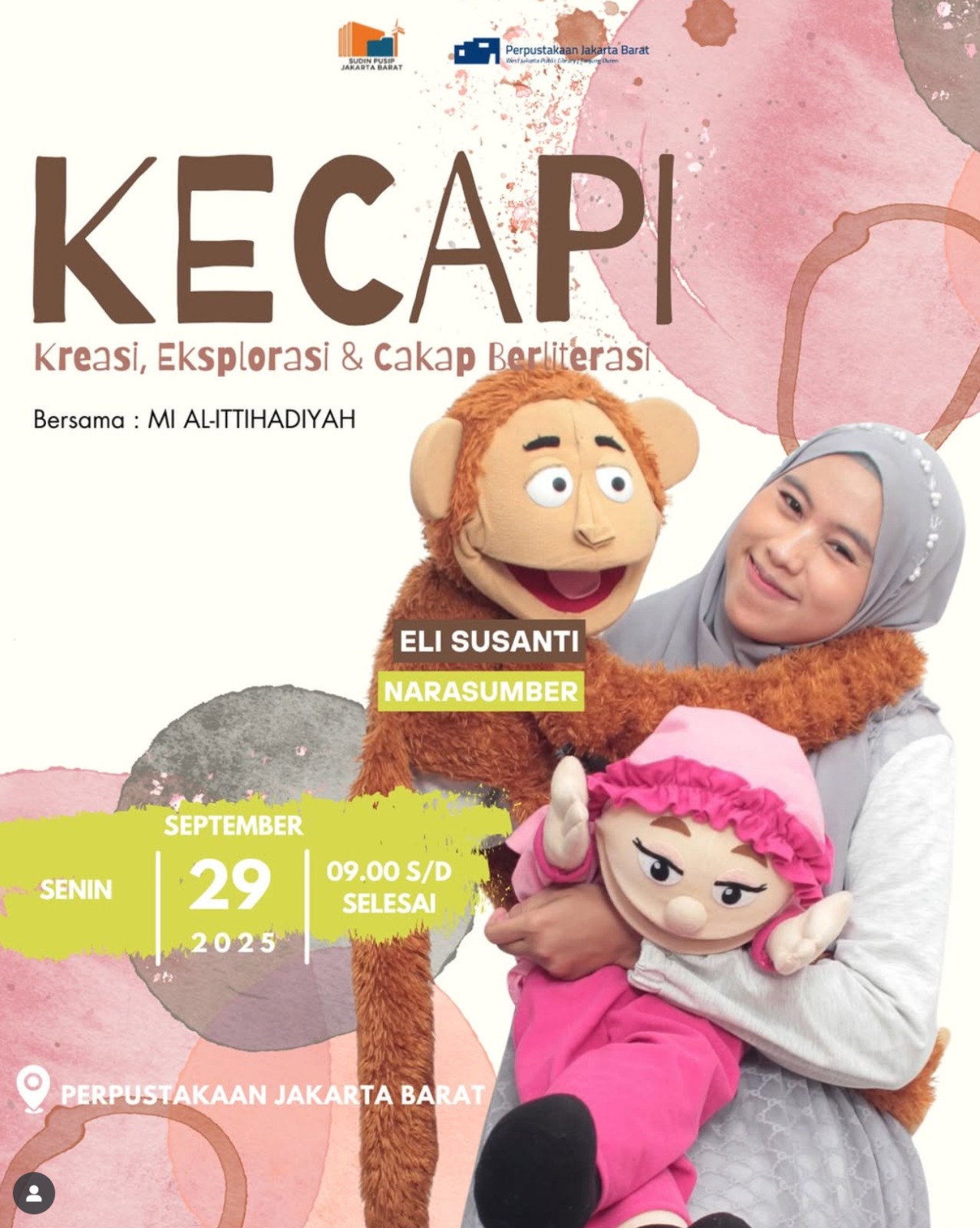 Literasi Inklusi - Kecapi (Kreasi, Eksplorasi & Cakap Berliterasi)