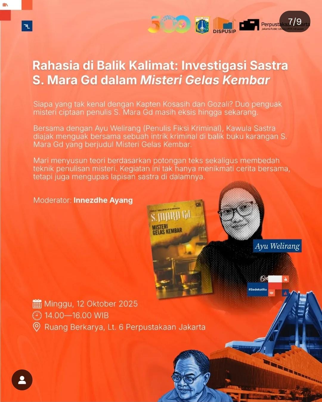 Rahasia Di Balik Kalimat: Investigasi Sastra S. Mara Gd Bersama Ayu Welirang