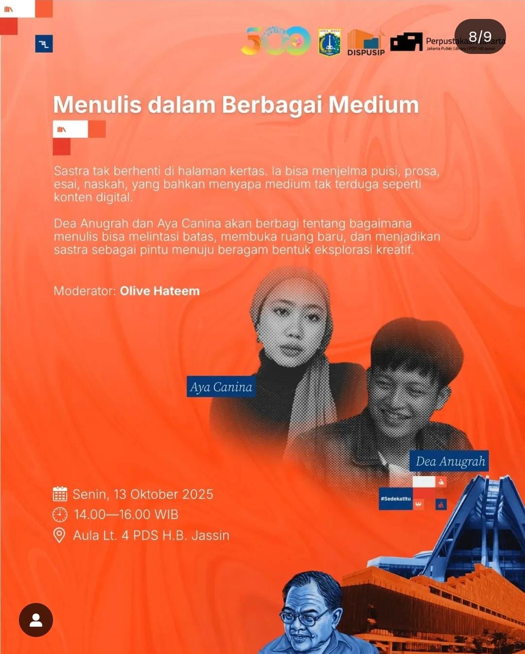 Menulis Dalam Berbagai Medium Bersama Dea Anugrah