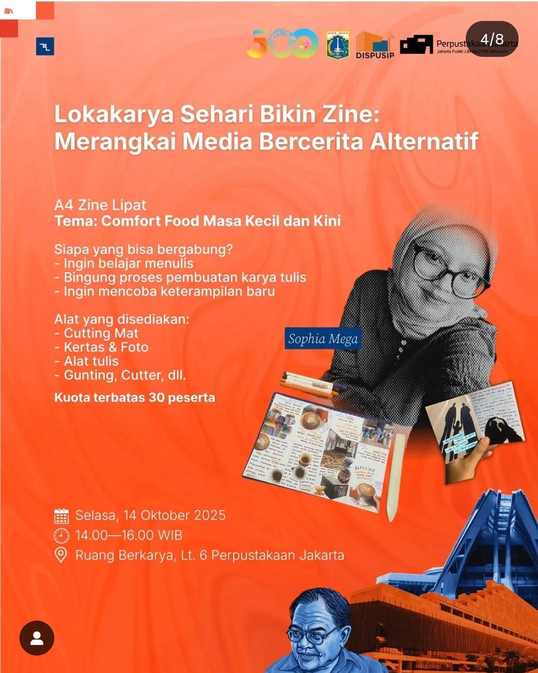 Lokakarya Zine: Merangkai Media Bercerita Alternatif