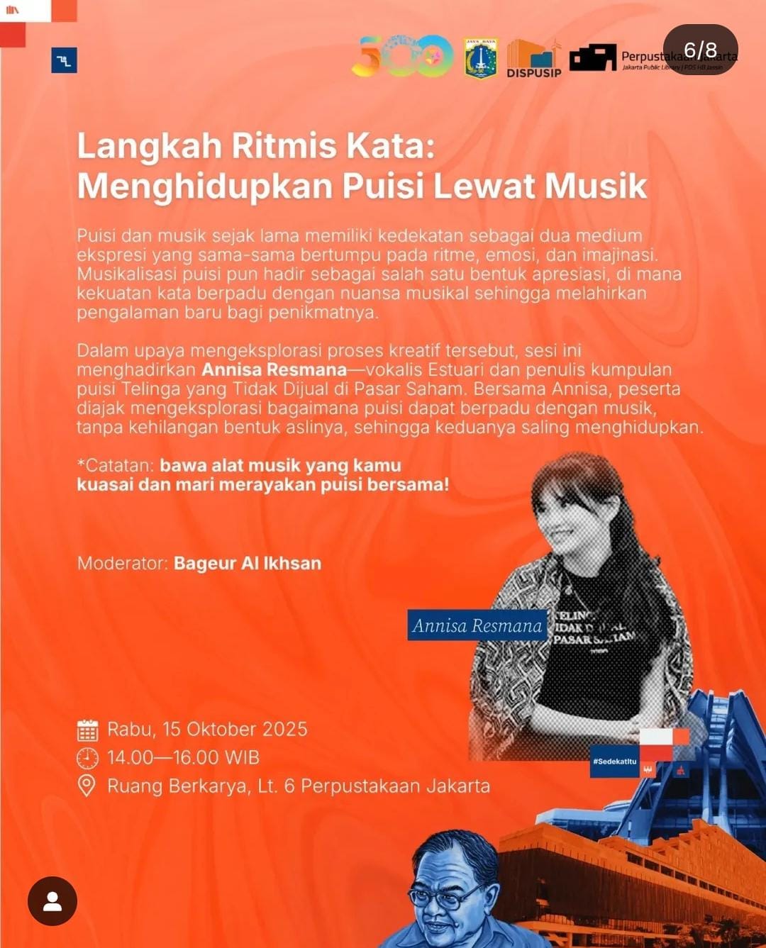 Langkah Rittmis Kata : Menghidupkan Puisi Lewat Musik